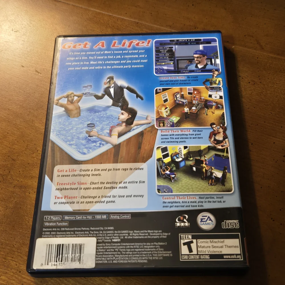 Ea Games original sims